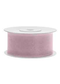 partydeco Nastro in chiffon viola luscious 25 m (2er Multipack)