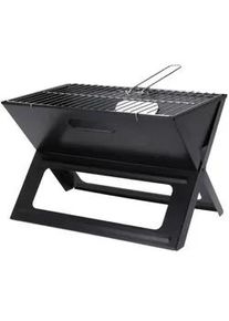 ProGarden Grill 47,5/43 cm , Schwarz , Metall , 30x35x45 cm , Grills, Holzkohlegriller