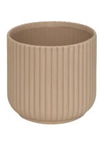 Atmosphera Createur d ́interieur Blumentopf Dolomit Nuria 13,5/12 cm , Stein , 13.5x12x13.5 cm , Dekoration, Blumen & Blumentöpfe, Übertöpfe