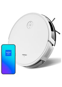 Medion , Saugroboter »S35 (MD 11899) mit Wischfunktion intelligente S-Linien Navigation« App-Steuerung, Teppicherkennung, 120 min Laufzeit,...