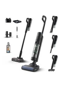 Philips, Nass-Trocken-Sauger &raquo;AquaTrio Cordless 7000 Series XW7263/11&laquo; 3-in-1-Reinigungsl&ouml;sung, mit automatischem Reinigungssystem, Schwarz/Heldengr&uuml;n