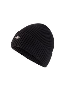 Gant , Strickmütze »COTTON BLEND LOGO BEANIE« Regular fit , BLACK