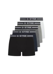 G-Star Raw G-STAR , Boxershorts »HEMLOCK, 5 PACK TRUNKS« Packung, 5 Stk. tlg., Bund mit Logoschriftzug , BLACK, BRIGHT WHITE, GREY MARL, DARK GREY MARL, NAVY...