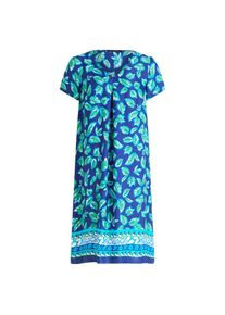 Betty Barclay , Sommerkleid »Sommerkleid mit V-Ausschnitt« , Blau/Grün , EURO , 36 -EURO , 36 , Passform: Figurumspielend