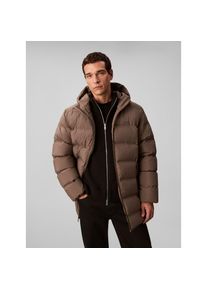 Calvin Klein , Steppmantel »LS BONDED CHNNLD LONG HOODED PUF« Mit Rundhalsausschnitt, regular fit , Bungee Cord , M , M , Steppmantel von Calvin Klein