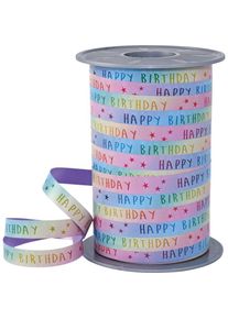 PRÄSENT Präsent, Geschenkverpackung, Rainbow (Geschenkband, 1 x)