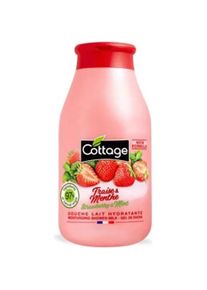 Cottage, Duschmittel, Erdbeer/Minze Duschmilch 97% natürliche Inhaltsstoffe 270ml (250 ml)