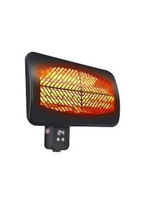 Purline Estufa de exterior digital para pared con mando a distancia HEATY GLEAM WALL
