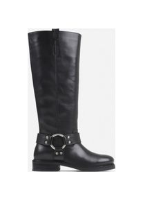 Bronx, Damen, Boots + Stiefel, - New Tough - vrouw - laarzen - zwart - maat 38, Schwarz, (38)