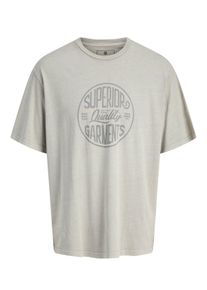 Jack & Jones Duże Rozmiary - Jack & Jones - T-shirt z bawełny z nadrukiem z przodu - 3XL