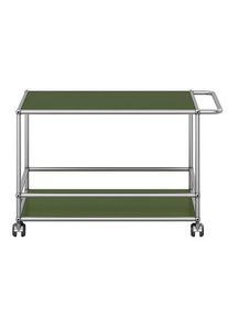 USM Haller chariot à boissons – QUICK SHIP Vert olive