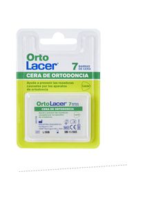 Lacer, Zahnseide, Ortolacer Kieferorthopädische Schutzwachs-Bürste 7 Stangen