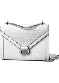 Michael Kors, Handtasche, Umhängetasche Whitney Weiss 24 X 18 X 8 Cm