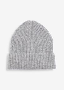 bonprix Női Gyapjú sapka alpakával, szürke, 0