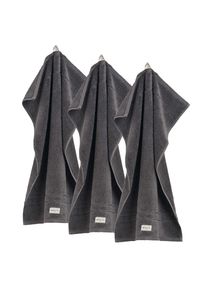 Gant Ręcznik dla mężczyzn ciemnoszary Rozmiar 30_x_50_cm