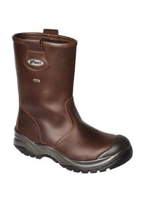 Grisport, Sicherheitsschuhe, Werklaars S3 70249C Bruin Maat 46 (S3, 46)