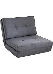 Mid.you Schlafsessel , Grau , Textil , 70x57x76 cm , Liegefunktion , Wohnzimmer, Sofas & Couches, Schlafsofas, Schlafsessel