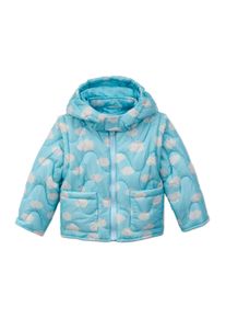 Tchibo - Steppjacke aus recyceltem Material - Unisex - Gr. 110/116 - hellblau/print