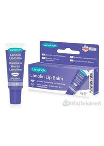Lansinoh Lanolínový balzam na popraskané pery , 7g