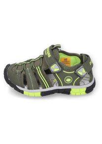 Dockers by Gerli Riemchensandale mit kontrastfarbenen Details in grün, Größe 29