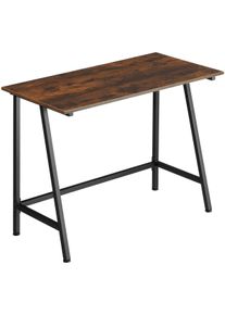 TecTake Scrivania ton 100 x 50 x 77 cm - industriale scuro - 404421