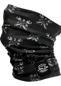 John Doe Classic JDM, multifunctional headwear , color: Black/Light Grey , size: One Size