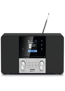 Technisat DIGITRADIO 3 VOICE Negro, Plata