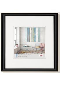 walther + design Marco de fotos Trendstyle de plástico, negro, 20 x 30 cm