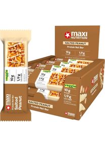 MaxiNutrition Protein Nut Bar, 12 x 46 g Riegel, Salted Peanut