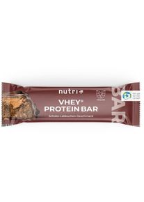 nutri+ VHEY Protein Bar, 12 × 50 g Riegel, Schoko Lebkuchen