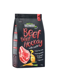 1,5kg Greenwoods bœuf, lentilles, pommes de terre, carottes - Croquettes pour chien
