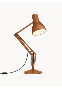 Anglepoise Veľká stolová LED lampa Type 75 Hnedá Kov Š 19 x V 52 cm