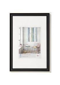 walther + design Moldura de plástico Trendstyle, preto, 30 x 40 cm