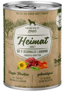 Bosch Heimat Nassfutter mit Regio-Landrind, 6x400g