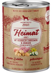 Bosch Heimat Nassfutter mit Landschwein, 6x400g