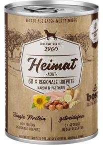 Bosch Heimat Nassfutter mit Hofpute, 6x400g