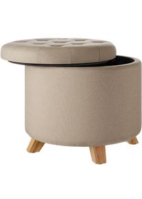 TecTake Sgabello Suna - sabbia - 403966