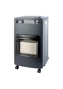 FULMO - Aquecedor a gás interior. Dobra infravermelha preta