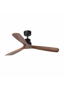 Faro Barcelona LANTAU L Ventilatore nero opaco DC