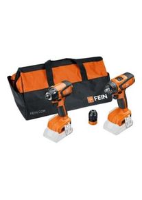 Fein Vantaggioso pacchetto di utensili a batteria Chiave battente a batteria ASC