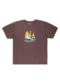 skatedeluxe Inferno Organic T-Shirt chocolate men L
