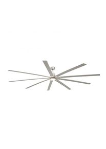 FARO MANHATTAN XXL LED Ventilatore nichel opaco DC