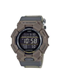 Casio G-SHOCK, Damen, Chronograph Quarzuhr, Armbanduhr, Herrenuhr, digital, automatischer Kalender, braun, braun, Markanter Chronograph