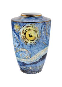 Goebel, Tischvase &raquo;Vincent van Gogh - "Sternennacht"&laquo; Vase aus Porzellan, H&ouml;he ca. 34 cm, blau-gelb, Porzellan, B/H/T: 24 cm &Oslash; 16 cm, blau-gelb