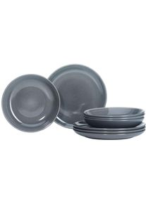 Ritzenhoff & Breker Ritzenhoff & Breker , Tafelservice »Toledo« Reaktivglasur, jedes Stück ein Unikat , Anthrazit