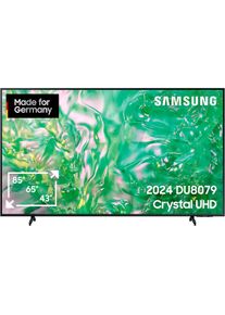 Samsung, LED-Fernseher &raquo;GU43DU8079U&laquo; 108 cm/43 &prime;&prime; Smart-TV Crystal UHD, Q-Symphony, Dolby Surround Sound, Triple Tuner, Smart-Hub, schwarz, 3-seitig 