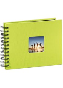 Hama , Fotoalbum »Fine Art, 24 x 17 cm, 50 Seiten, Photoalbum Kiwi« , kiwi , Das Album lässt sich besonders gut als Scrap-Book gestalten