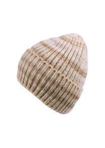 Capelli New York , Beanie Packung, mit Farbverlauf, Rippstrick, Wollanteil, wärmend , beige
