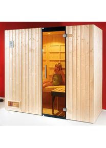 Weka, Infrarotkabine &raquo;Alaro&laquo; Set, inkl. Saunaofen, natur, natur