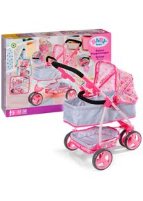 Baby Born, Kombi-Puppenwagen &raquo;Deluxe Puppenwagen&laquo;, bunt, Kombi-Puppenwagen